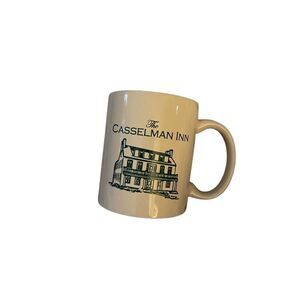 Vintage Casselman Inn Maryland souvenir mug 90s